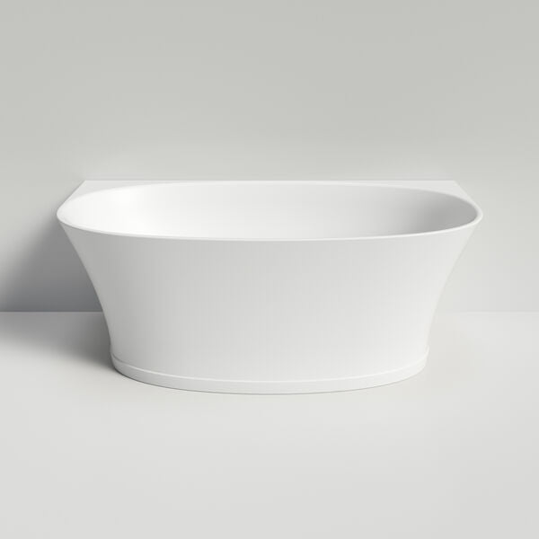 Caroma Riviere 1500mm Back to Wall Bath with Overflow