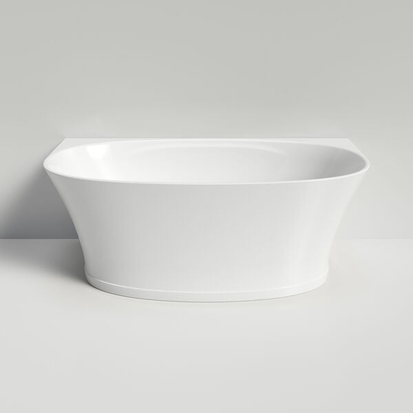 Caroma Riviere 1500mm Back to Wall Bath with Overflow