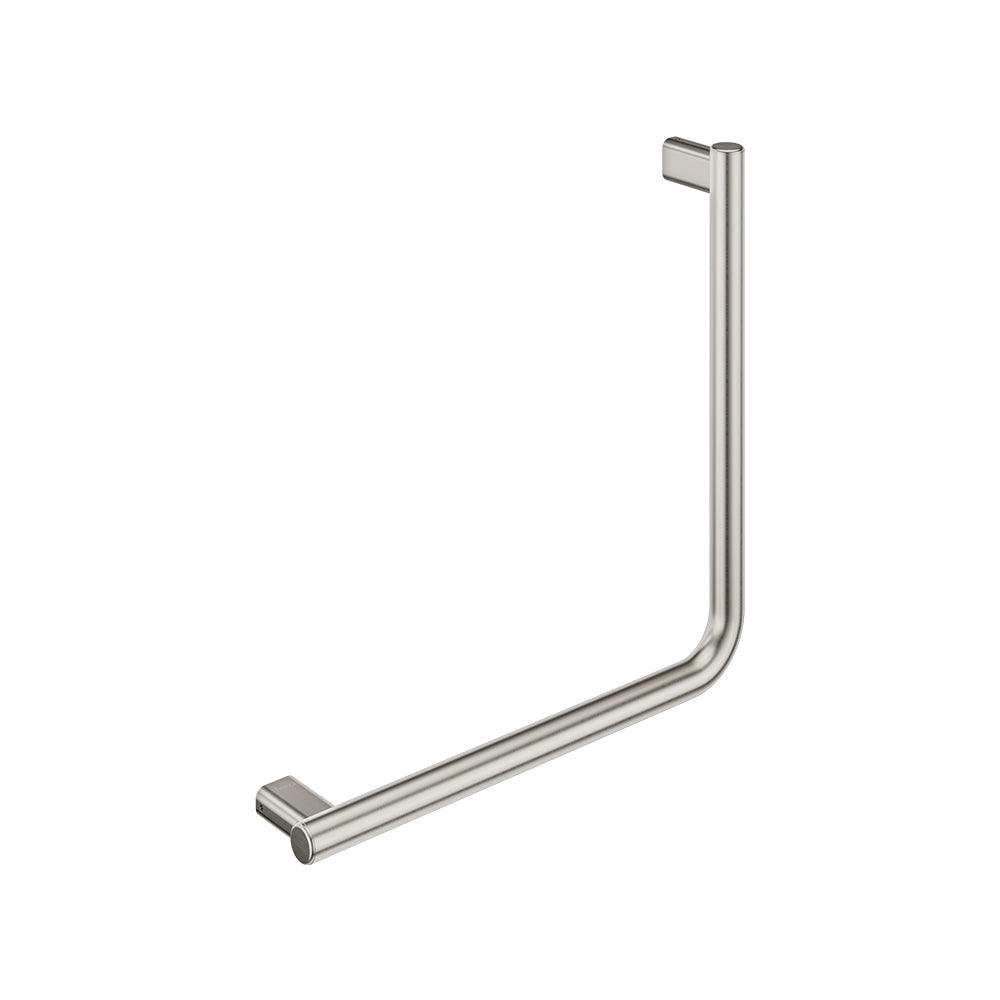 Fienza 90° Care Slimline Ambulant Care Hand Grab Rail - Brushed Nickel