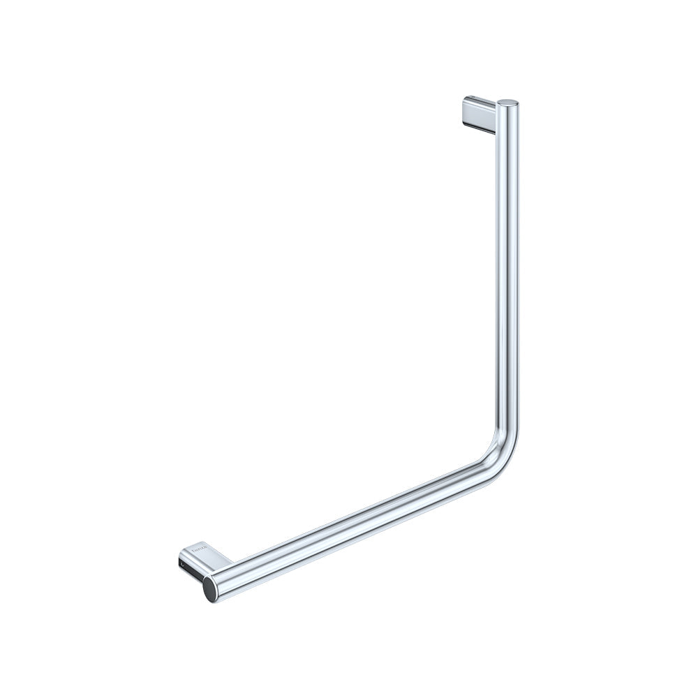Fienza 90° Care Slimline Ambulant Care Hand Grab Rail - Stainless Steel