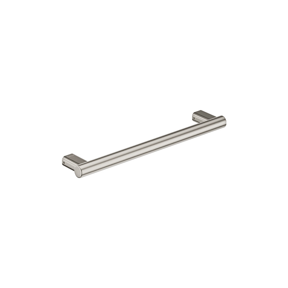 Fienza Care Slimline Hand Grab Rail, 450mm - Brushed Nickel