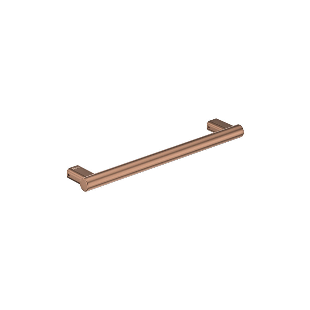 Fienza Care Slimline Hand Grab Rail, 450mm - Brushed Copper