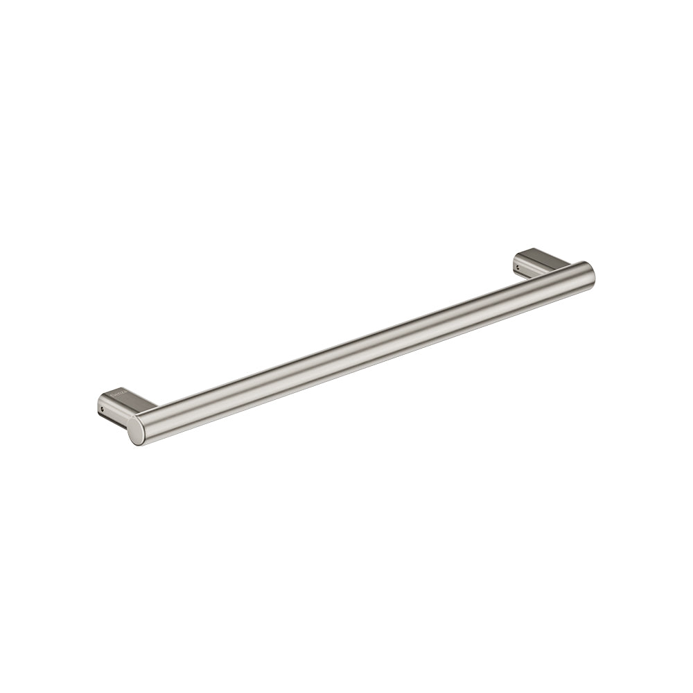 Fienza Care Slimline Hand Grab Rail, 600mm - Brushed Nickel