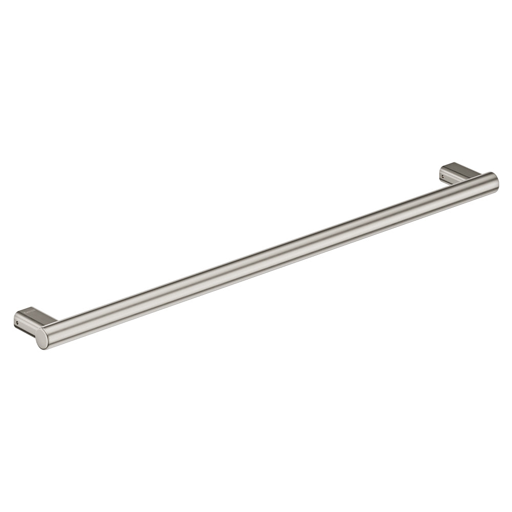 Fienza Care Slimline Hand Grab Rail, 900mm - Brushed Nickel