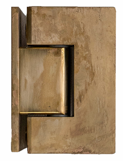 Bella Vista Shower Screen Hinge – Glass to Wall | Solid Brass