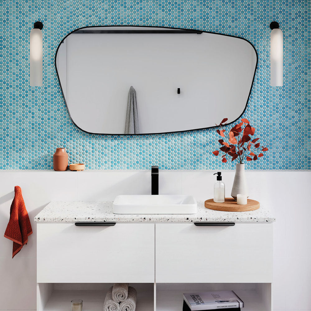 Fienza Capriccio Asymmetrical Framed Mirror