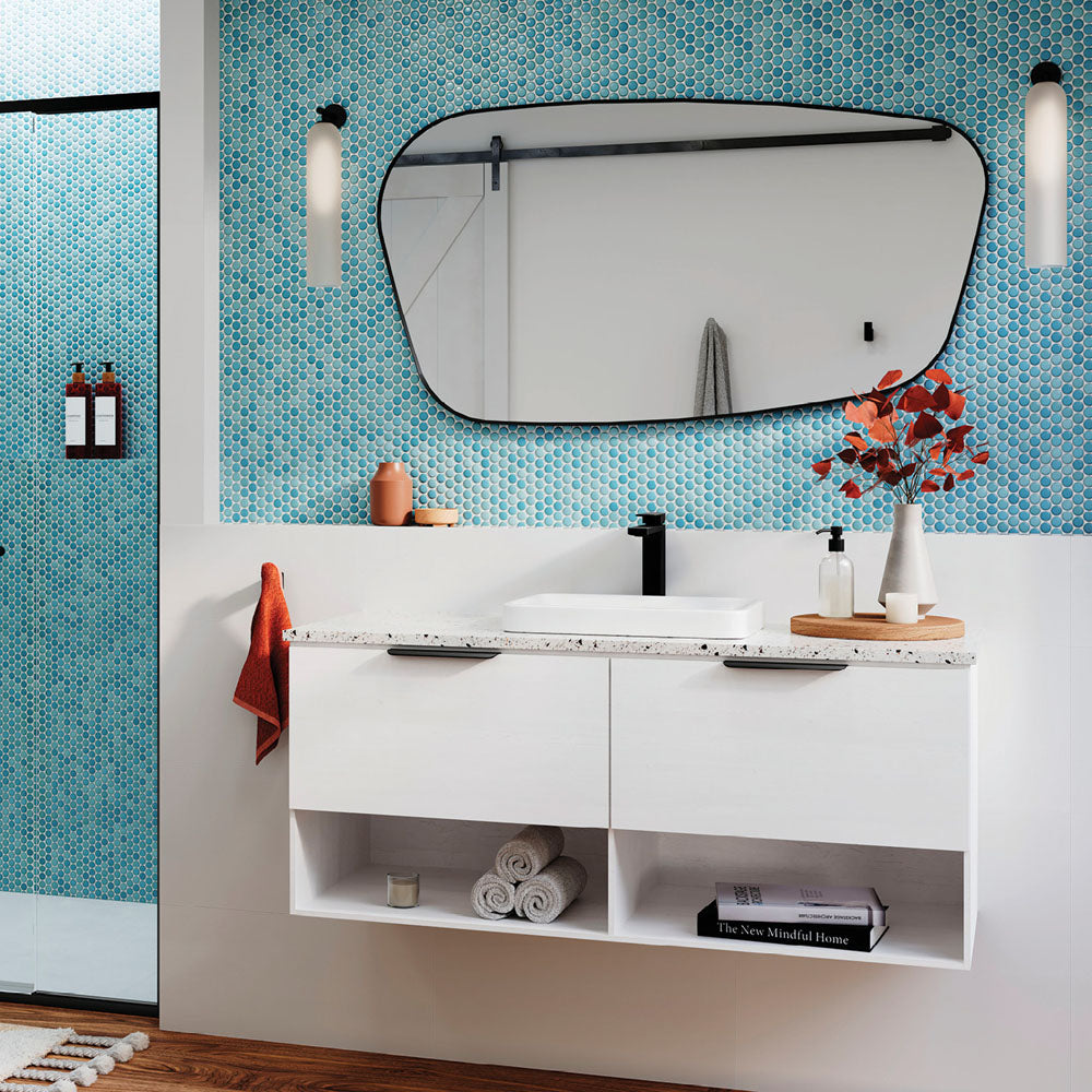 Fienza Capriccio Asymmetrical Framed Mirror