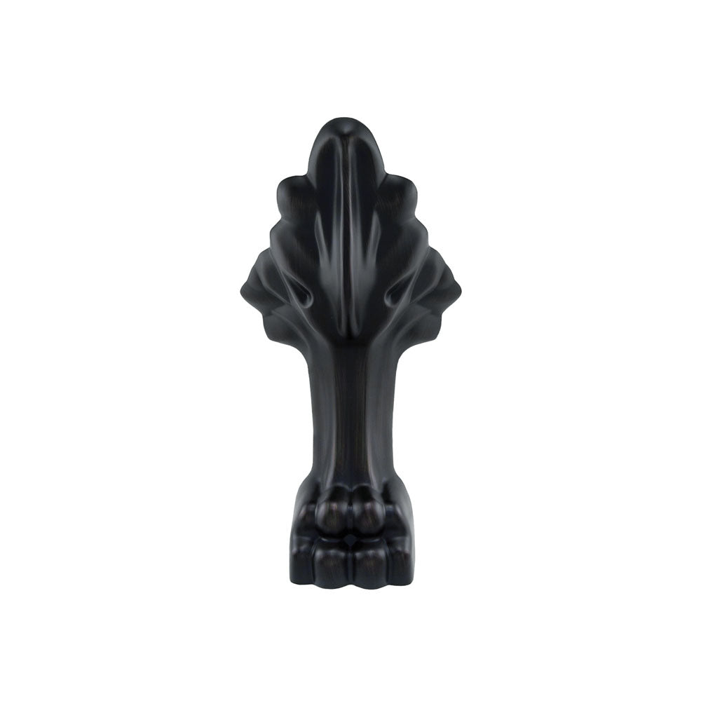 Lion Claw Feet Set to Suit Clawfoot Bath, Matte Black