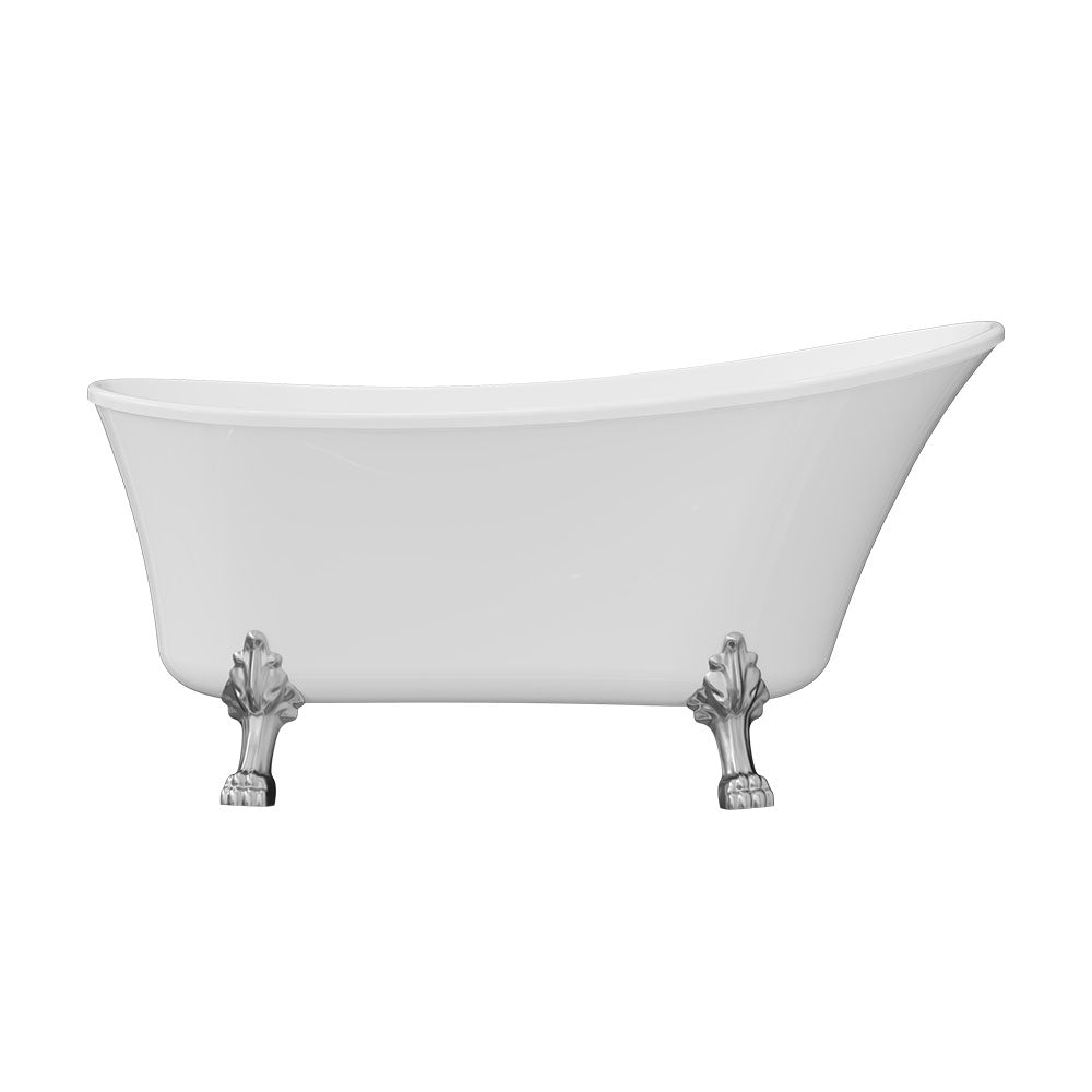 Clawfoot Freestanding Acrylic Bath with Feet