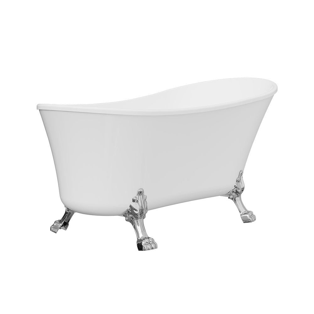 Clawfoot Freestanding Acrylic Bath with Feet