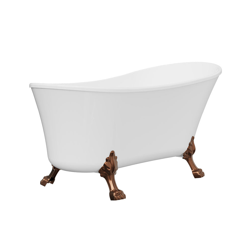Clawfoot Freestanding Acrylic Bath with Feet