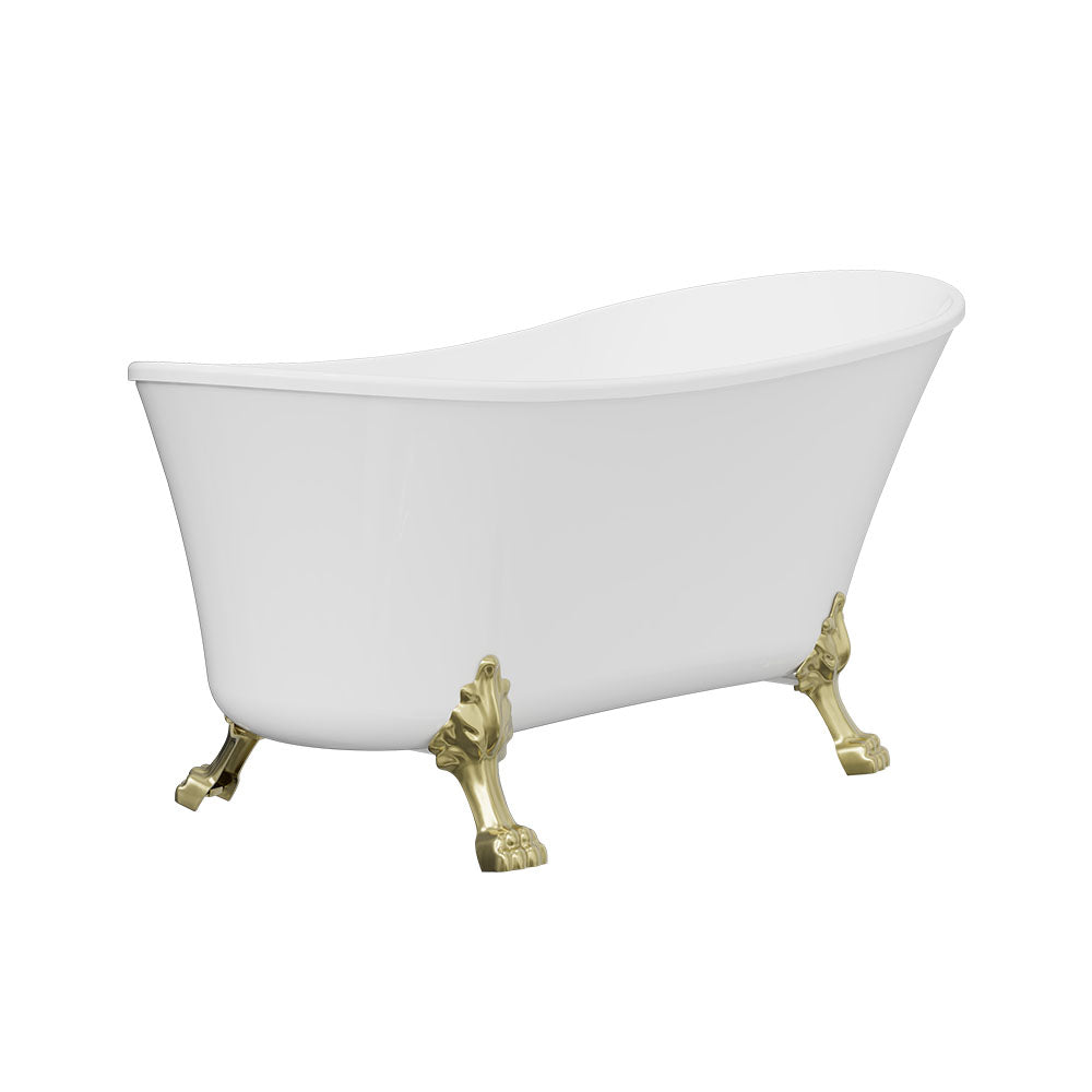 Clawfoot Freestanding Acrylic Bath with Feet