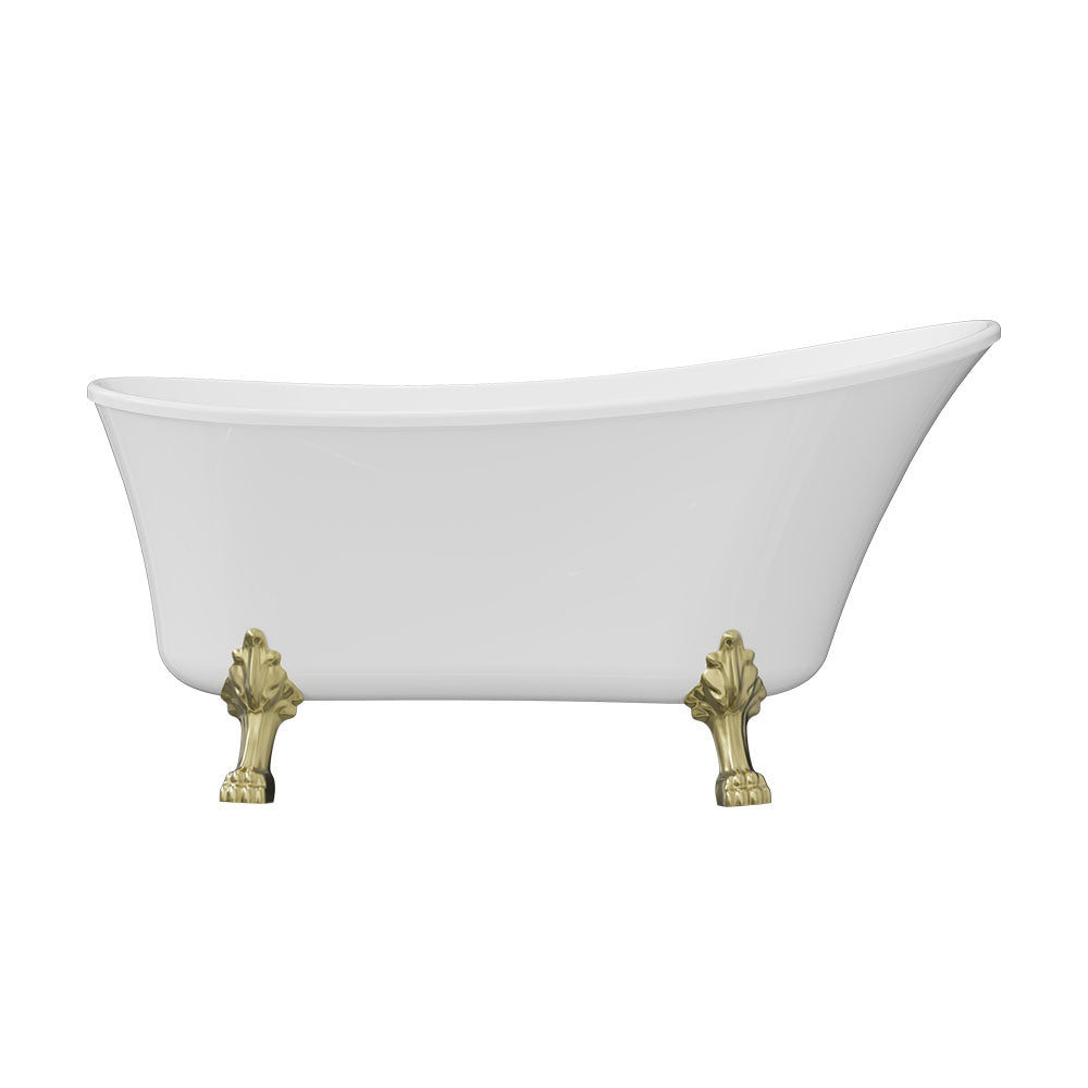 Clawfoot Freestanding Acrylic Bath with Feet