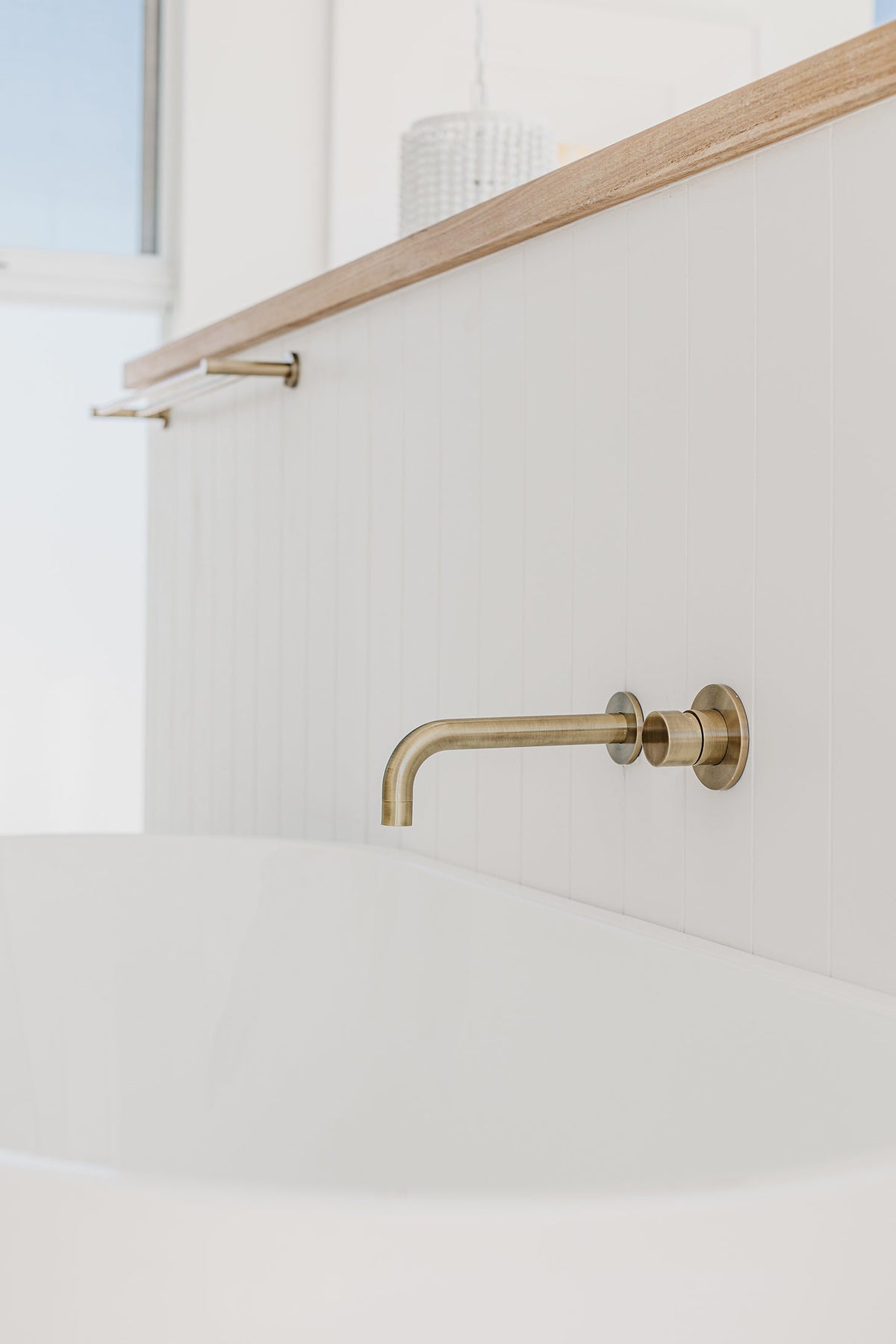 Meir Round Wall Mixer Pinless Handle Finish Kit