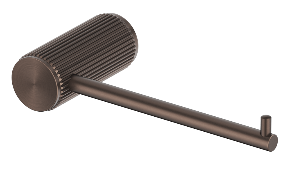 Bella Vista Mica Fluted Toilet Paper Holder - Dusk Bronze