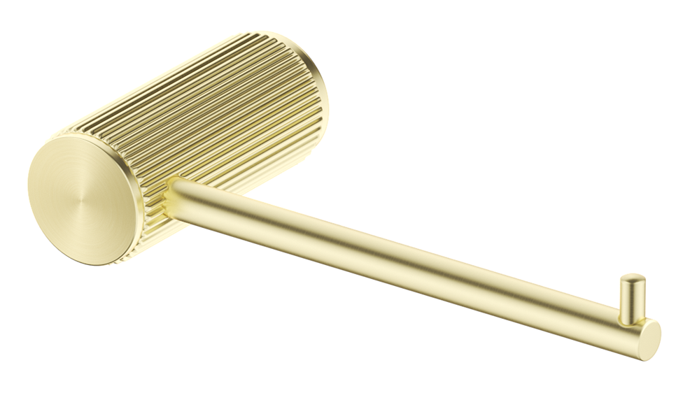 Bella Vista Mica Fluted Toilet Paper Holder - French Gold
