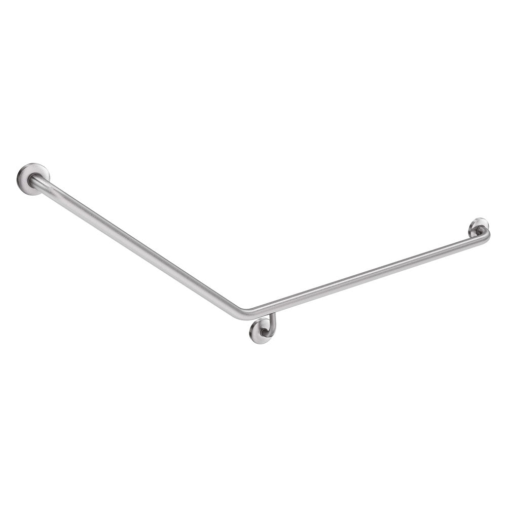 Fienza 40° Accessible Care Right-Hand Grab Rail - Stainless Steel