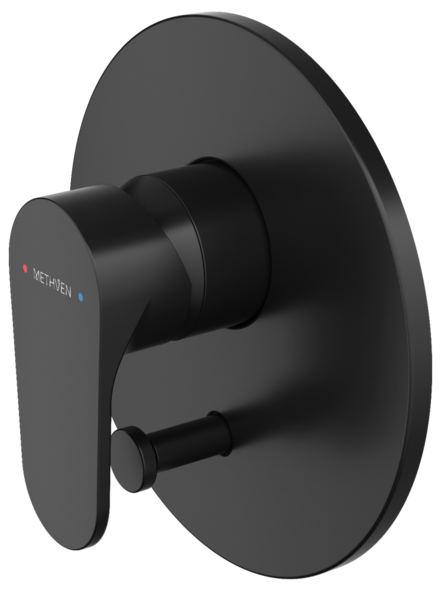 Methven Glide Shower Mixer with Diverter (Matte Black)