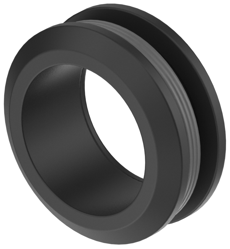 Bella Vista Shower Screen Handle Ring - Black