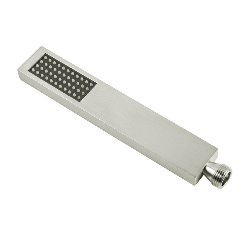 Esperia Square Solid Brass Brushed Nickel Hand Shower Spray