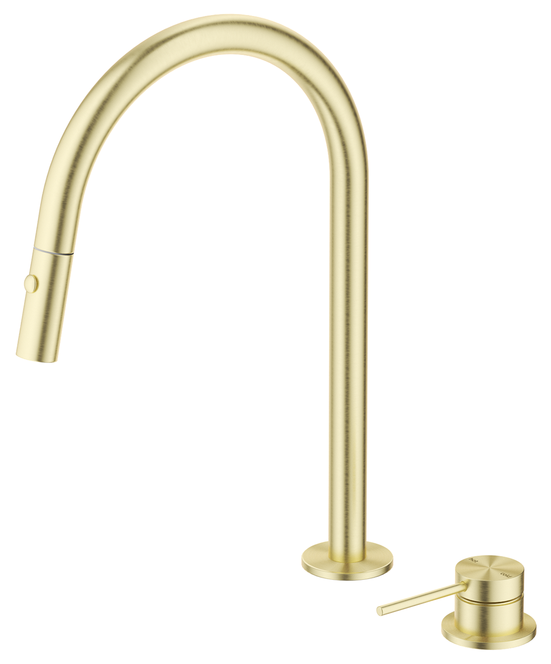 Bella Vista Mica Pull-Out Hob Mixer Set - French Gold