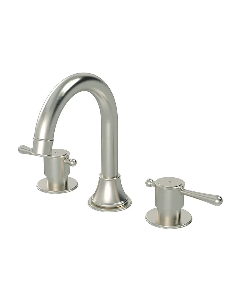 Meir Harrington Three Hole Basin Set with Lever Handle