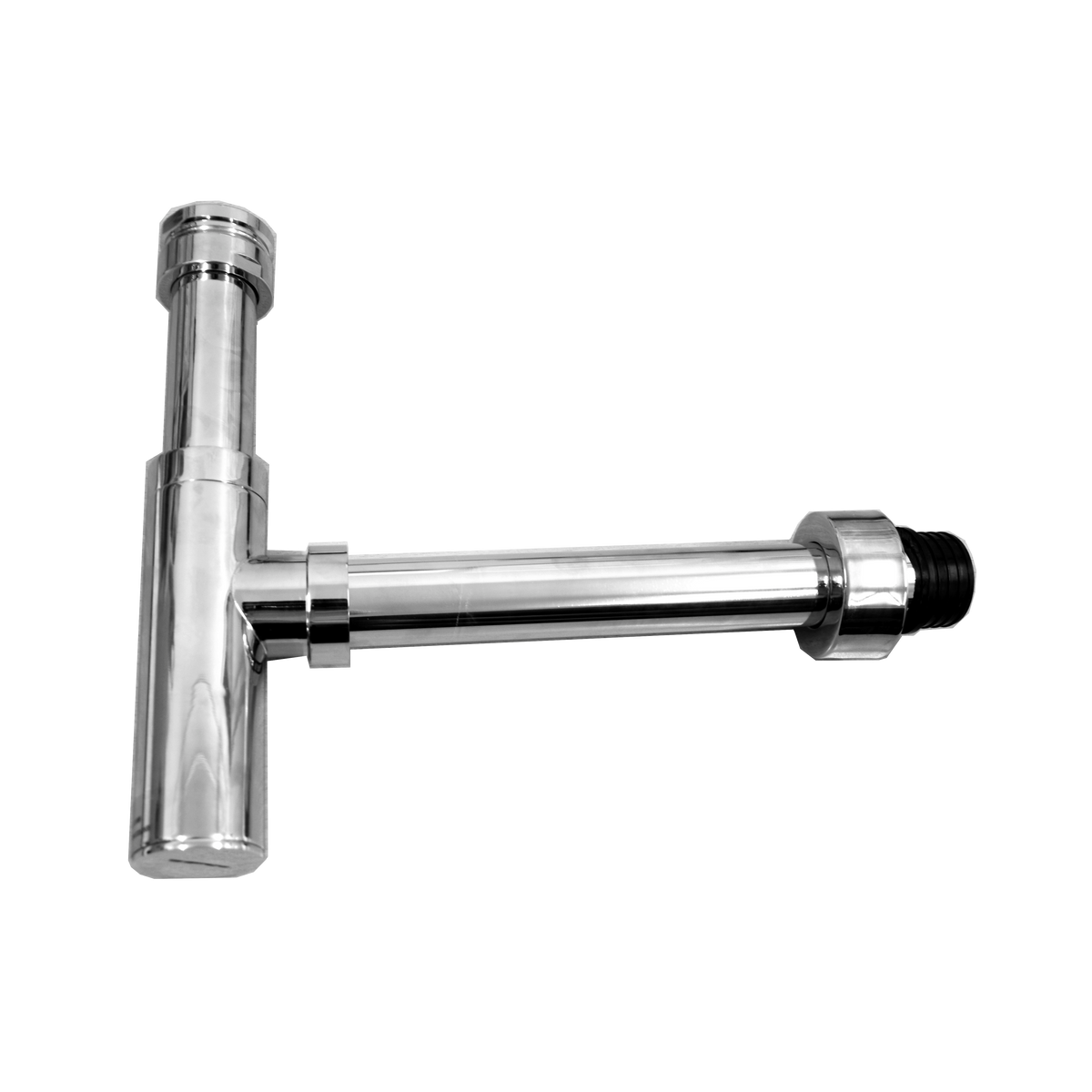 Johnson Suisse Bottle Trap Round 40mm Slimline with 32mm Adaptor - Chrome