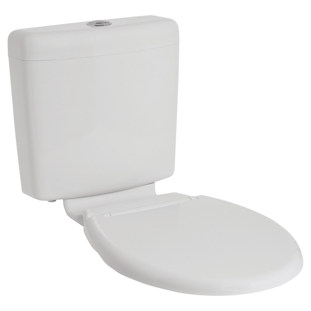 Johnson Suisse Mode II Plastic Cistern with Seat & Link