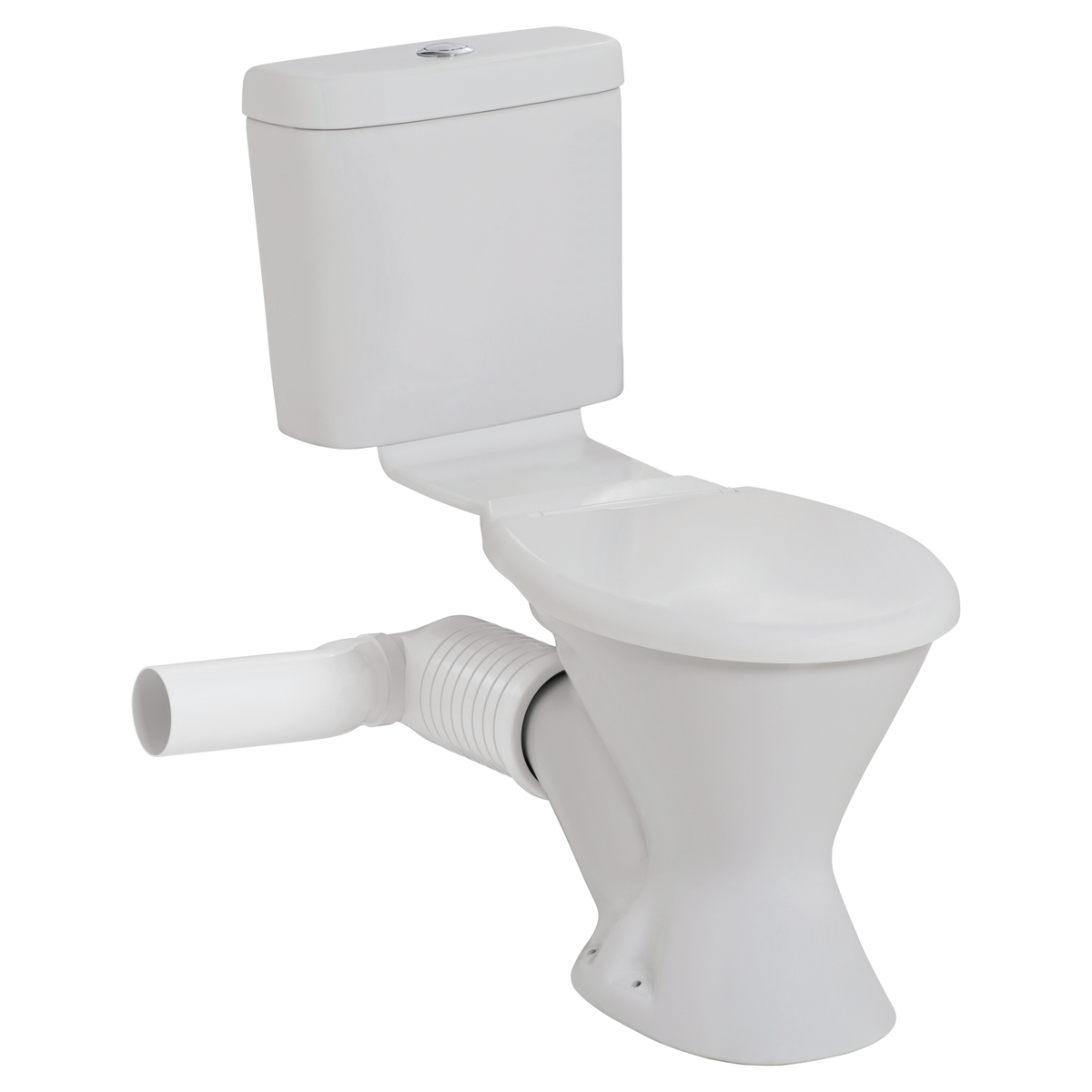 Johnson Suisse Mode II Skew Plastic Link Toilet Suite