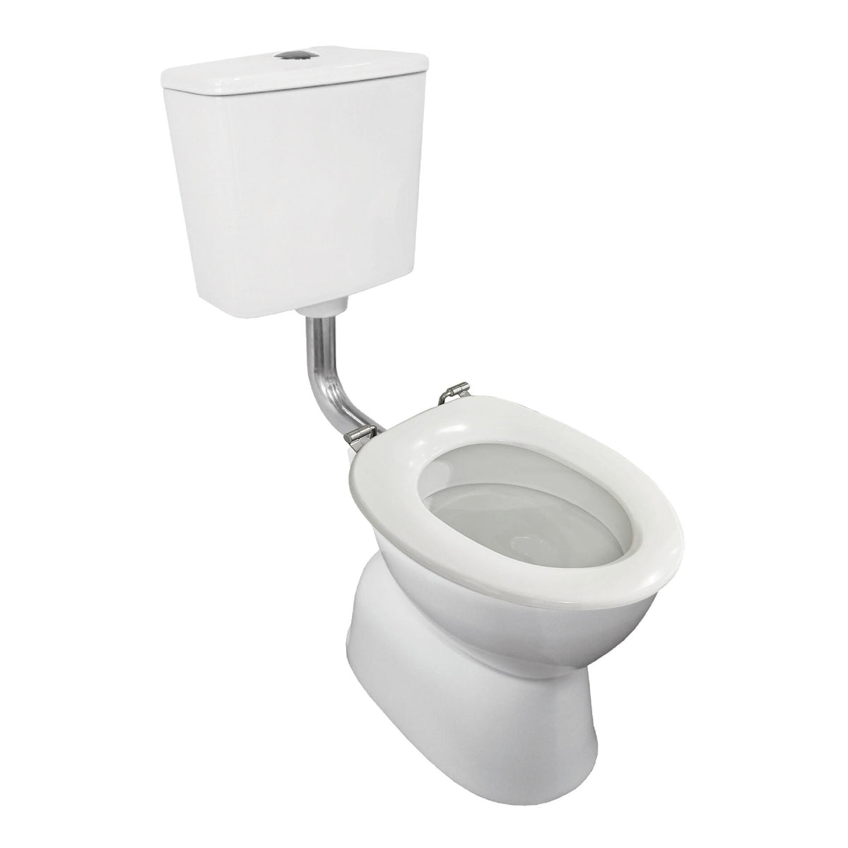 Johnson Suisse Plaza School-Wise Ambulant Deluxe VC Link Toilet Suite S Trap - White