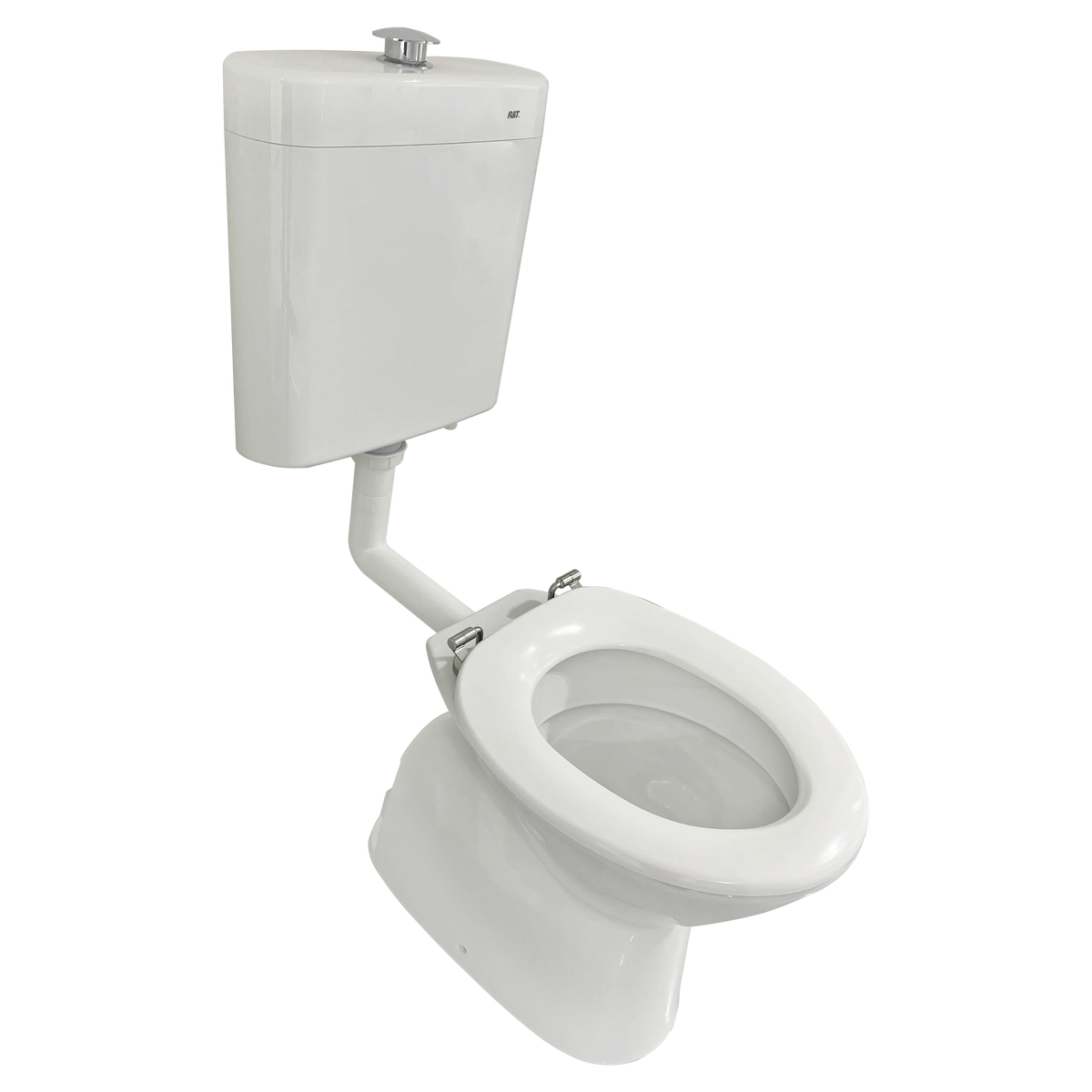 Johnson Suisse Select Assist Deluxe Plastic Link Toilet Suite S Trap - White
