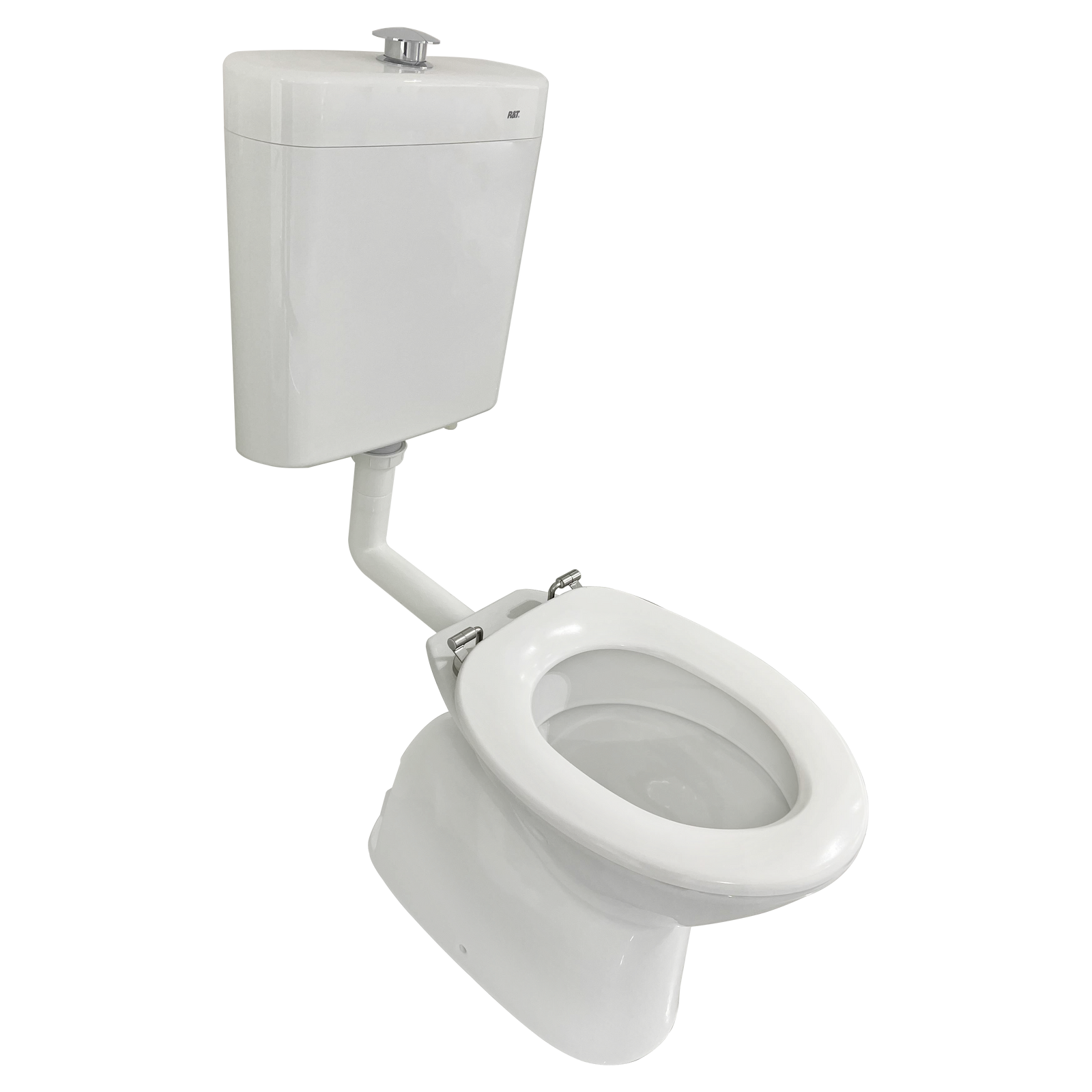 Johnson Suisse Select Assist Deluxe Plastic Link Toilet Suite S Trap - White