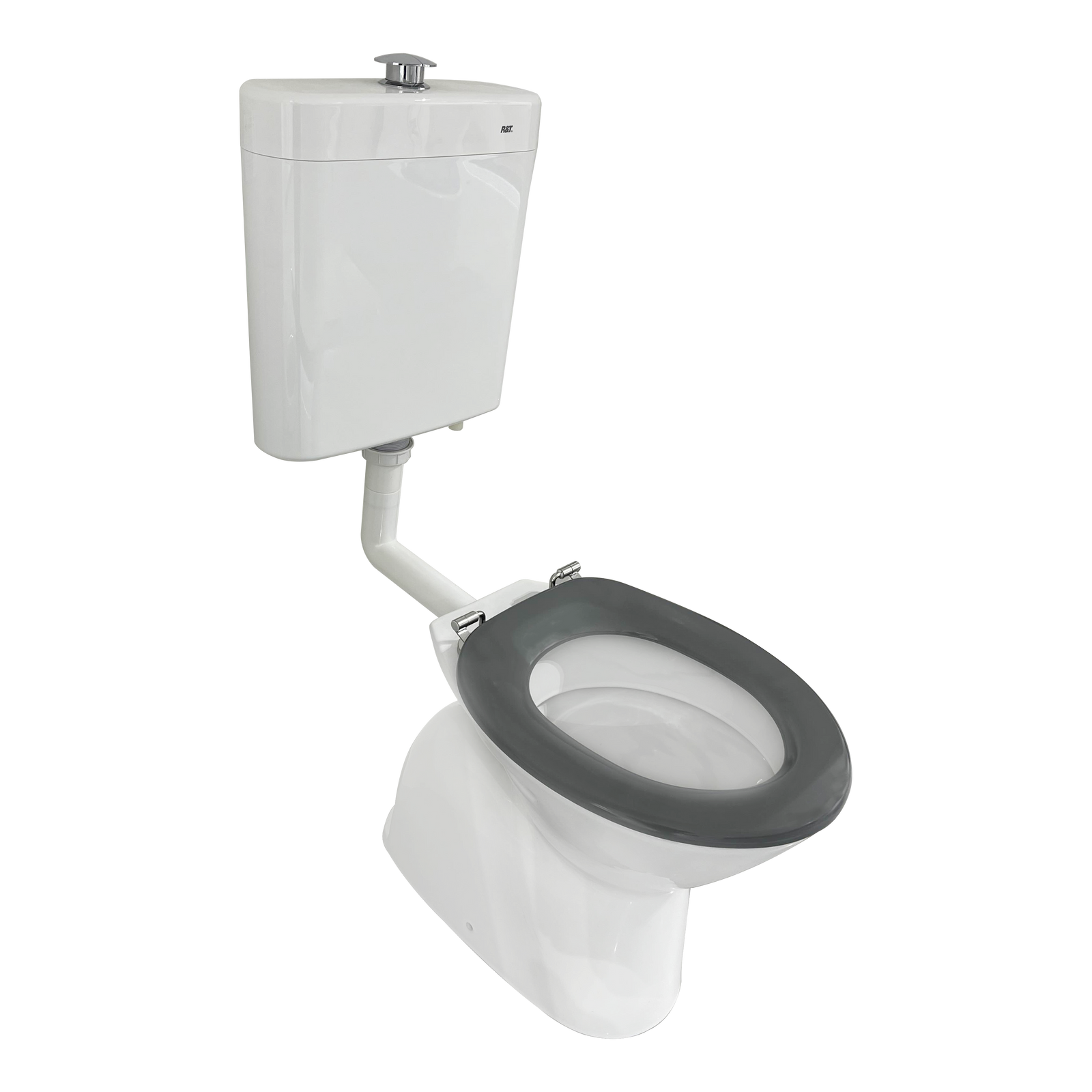 Johnson Suisse Select Assist Deluxe Plastic Link Toilet Suite S Trap - Grey