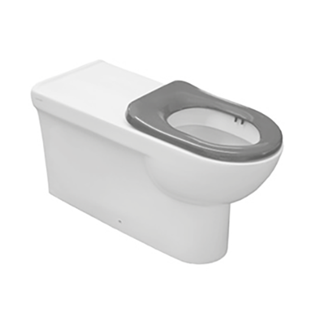 Johnson Suisse Life Assist Wall Faced Toilet Pan with Assist Seat - White