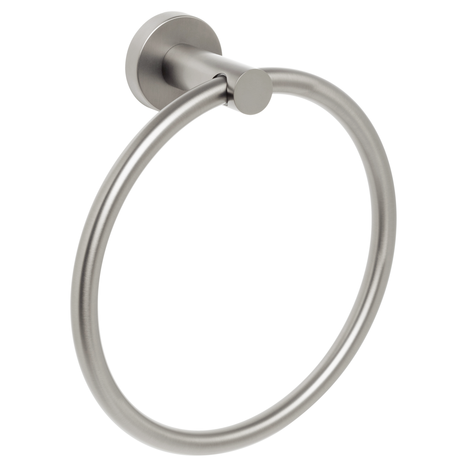 Johnson Suisse Venezia Towel Ring - Brushed Nickel II