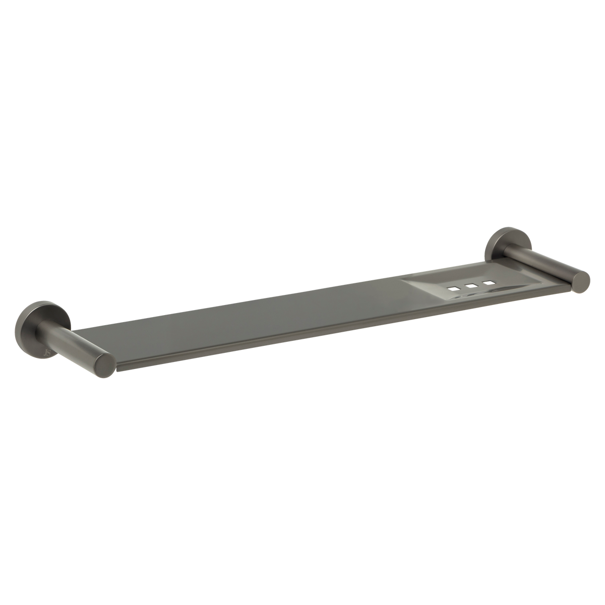 Johnson Suisse Venezia Metal Shelf 450mm - Gun Metal