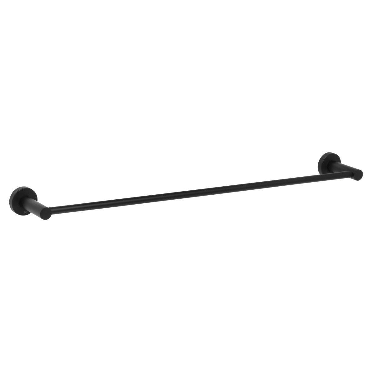 Johnson Suisse Venezia Single Towel Rail 600mm - Matte Black