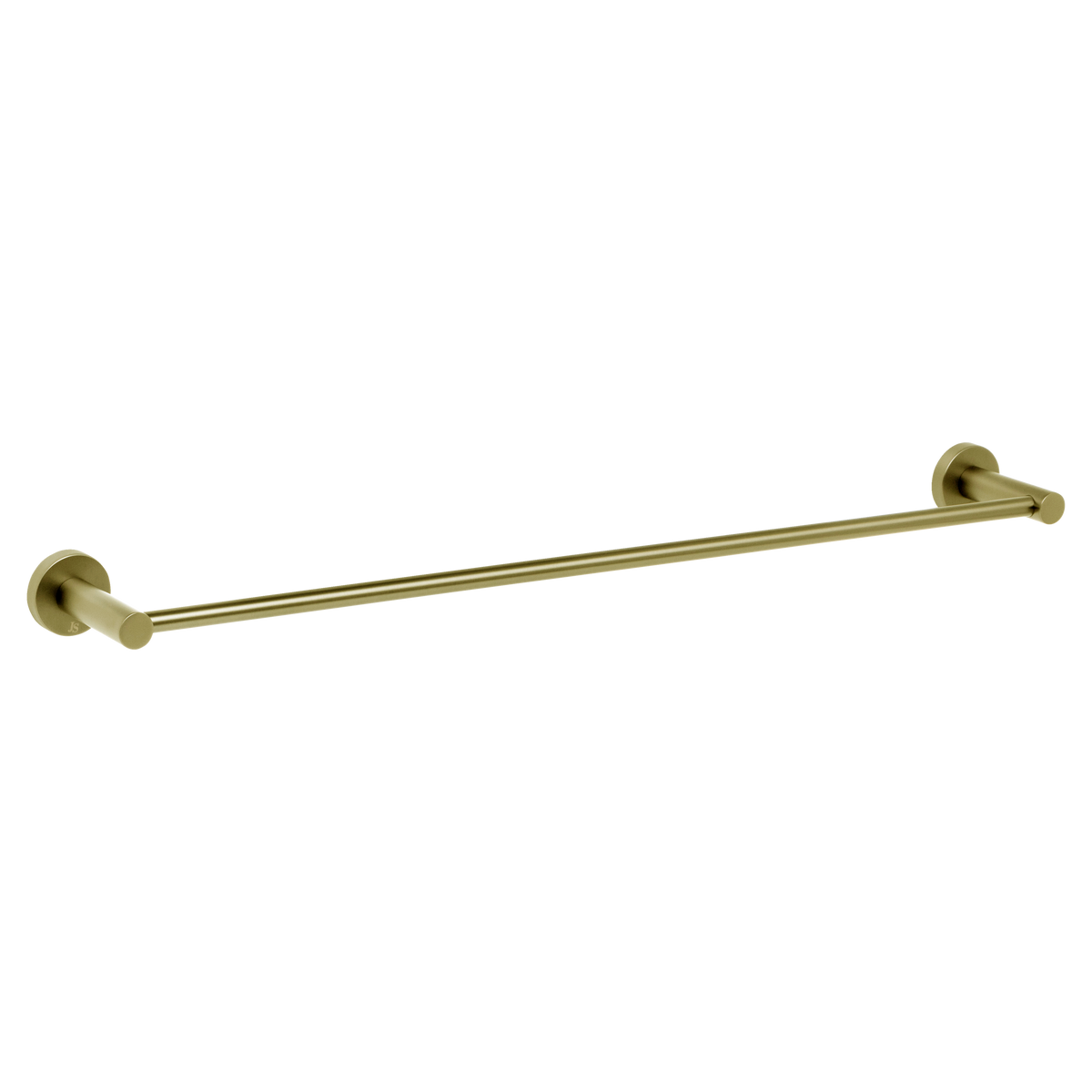 Johnson Suisse Venezia Single Towel Rail 600mm - Brushed Brass