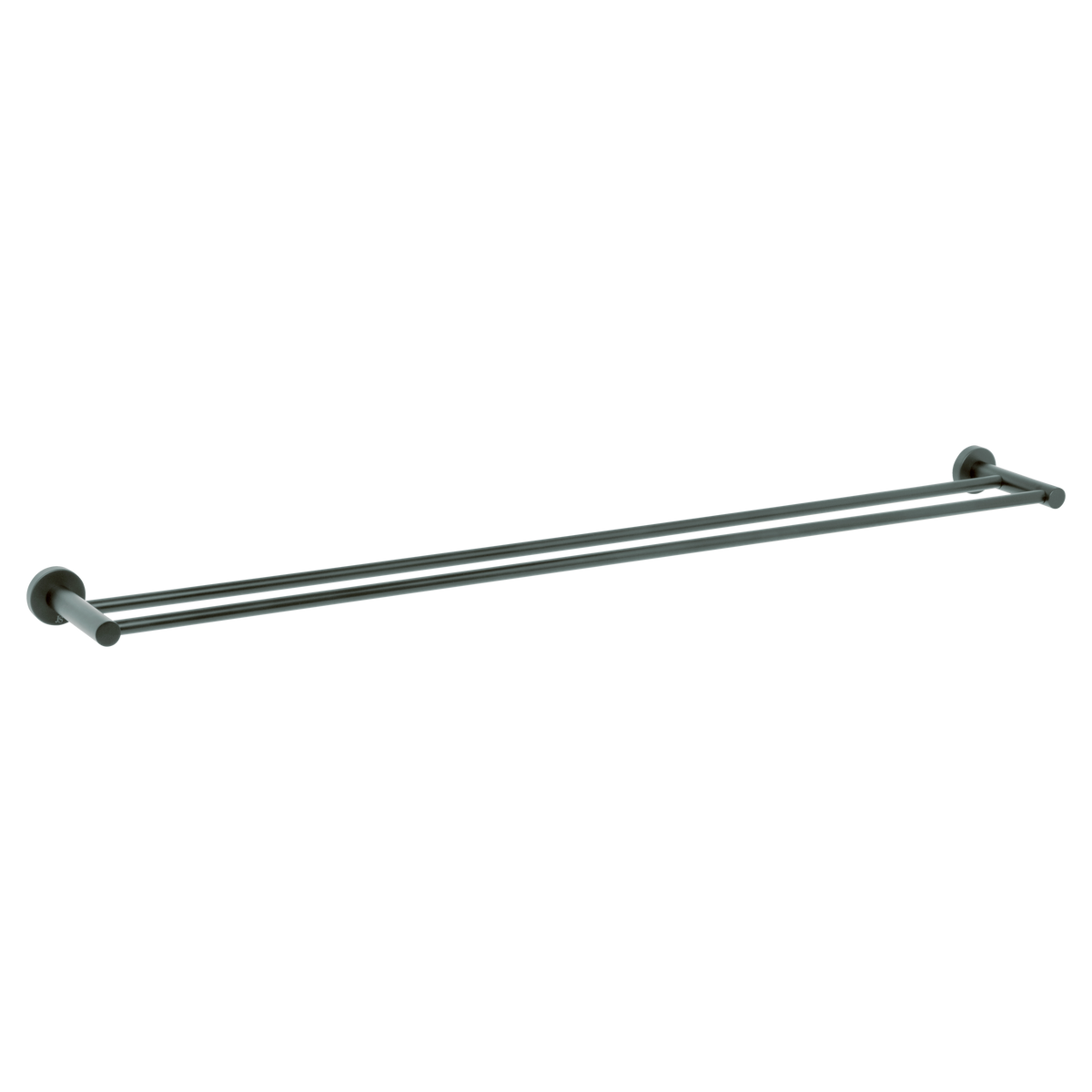 Johnson Suisse Venezia Double Towel Rail 900mm - Gun Metal