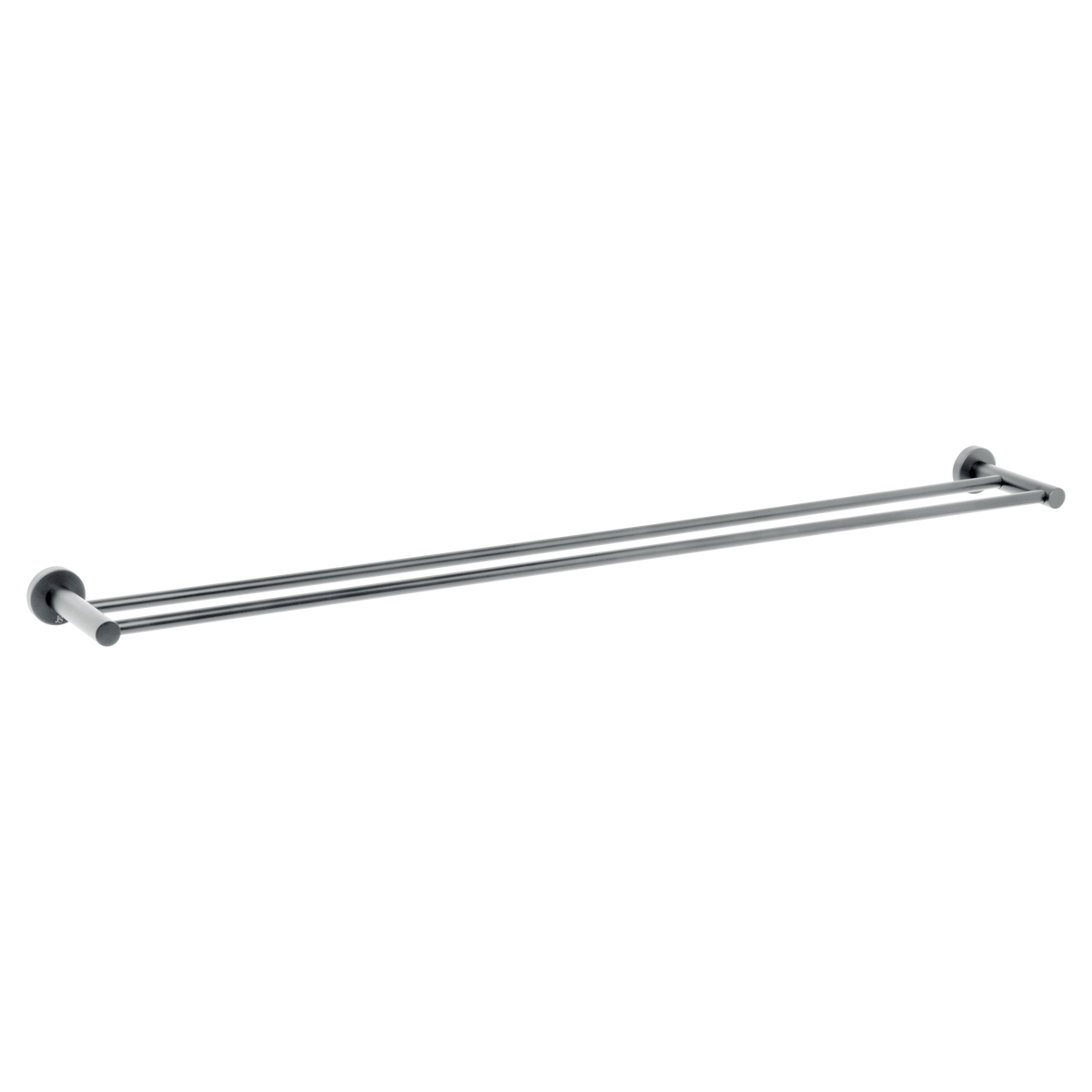 Johnson Suisse Venezia Double Towel Rail 900mm - Brushed Nickel II