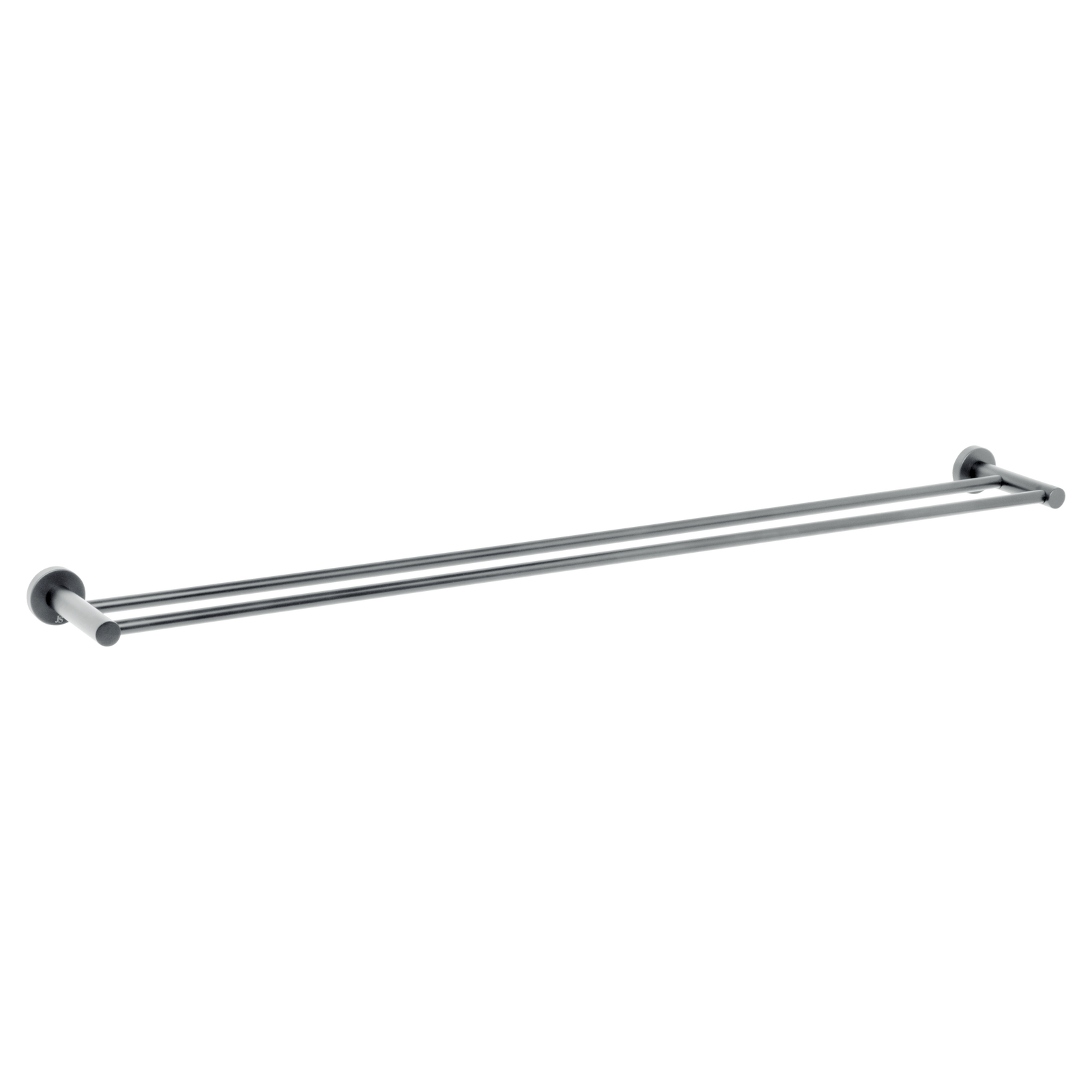 Johnson Suisse Venezia Double Towel Rail 900mm - Brushed Nickel II