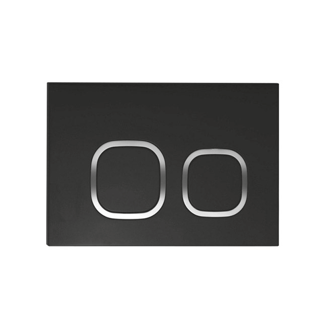 Johnson Suisse In-Wall Econoflush Button Rounded Square - White