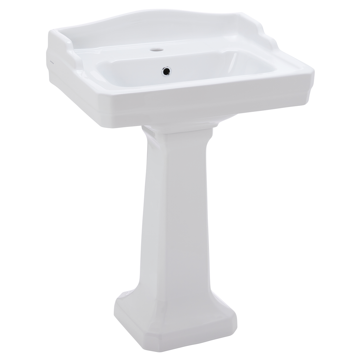 Johnson Suisse Colonial Wall Basin 610 x 455mm - 1 Tap Hole