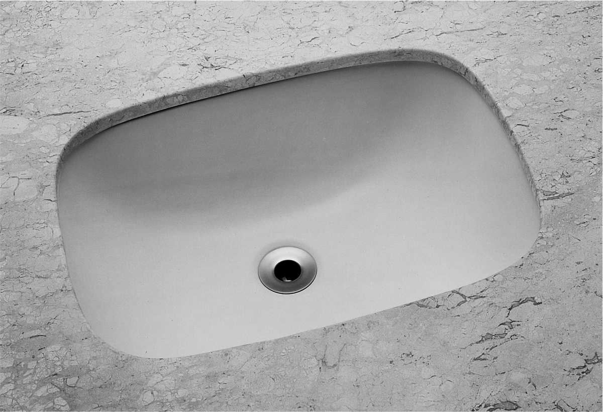Johnson Suisse Emilia Rectangular Under Counter Basin 505 x 370mm