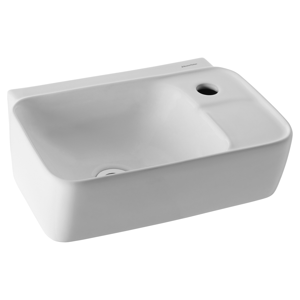 Johnson Suisse Gemelli Compact Wall Basin 400 x 290mm