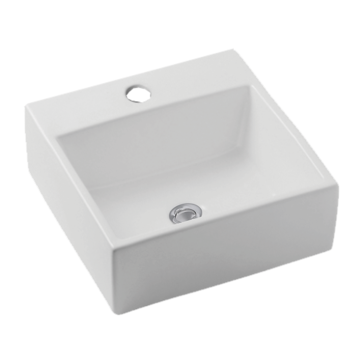 Johnson Suisse Quado Small Square Counter Top Basin 350 x 350mm