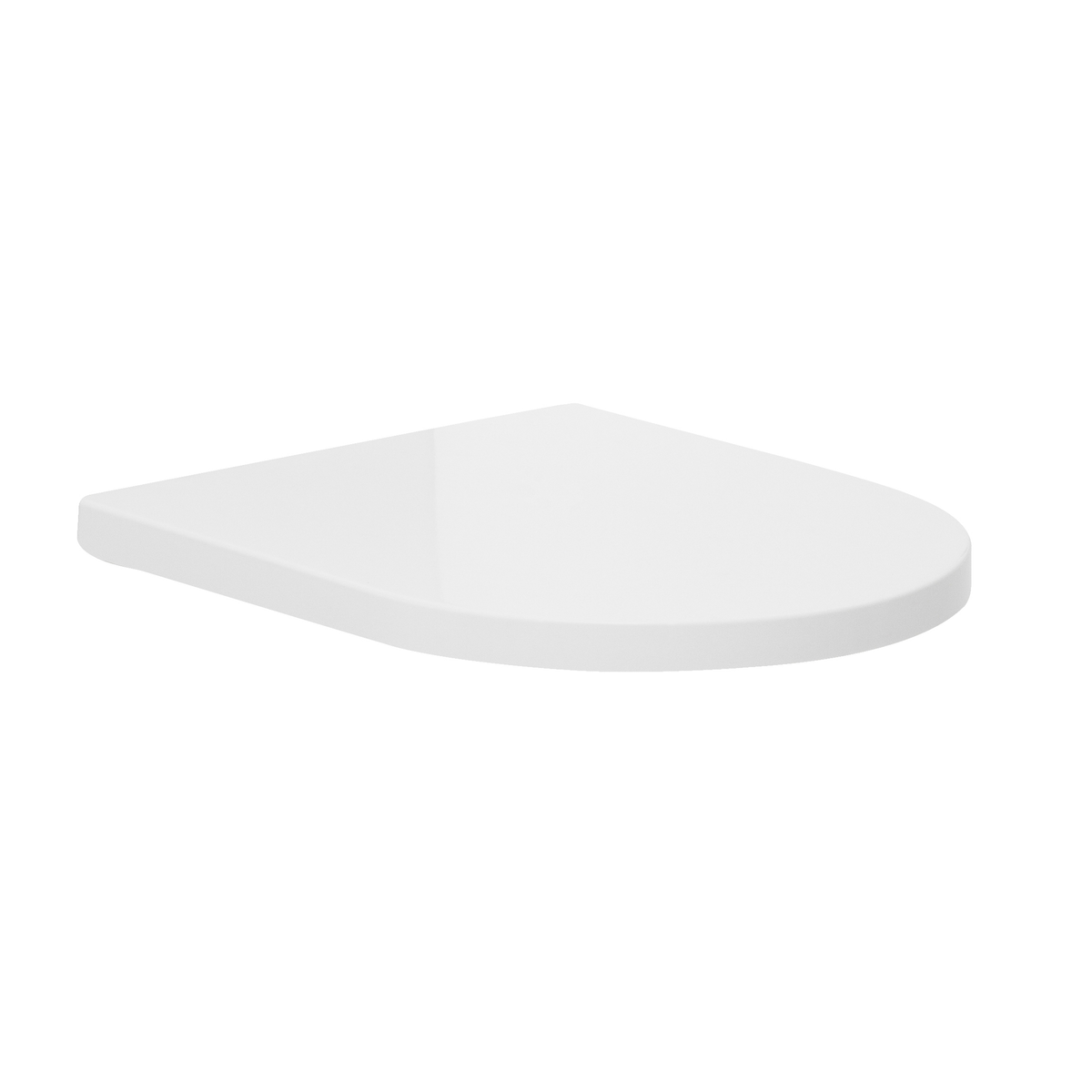 Johnson Suisse Venezia Soft Close Toilet Seat White