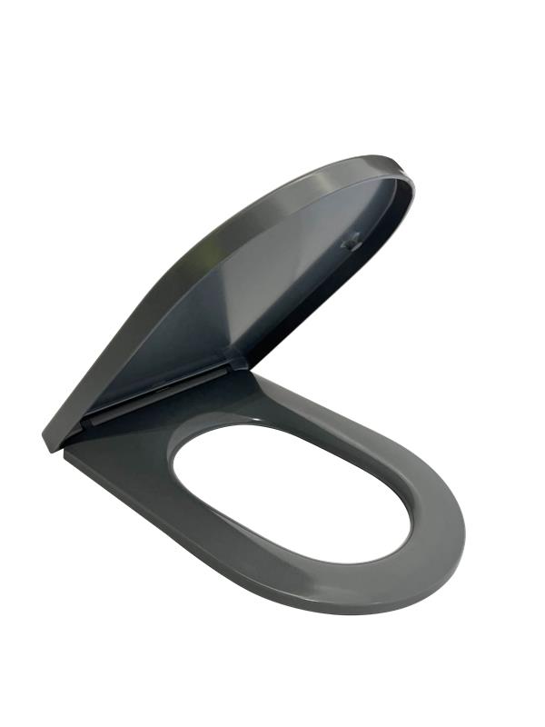 Johnson Suisse Venezia Soft Close Toilet Seat Grey