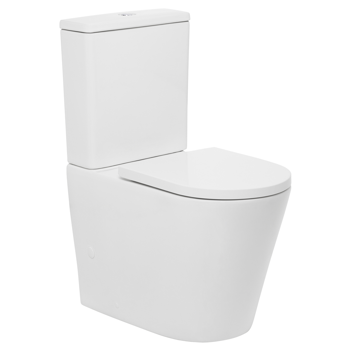 Johnson Suisse Venezia Comfort Tornado Back to Wall Toilet Suite - White