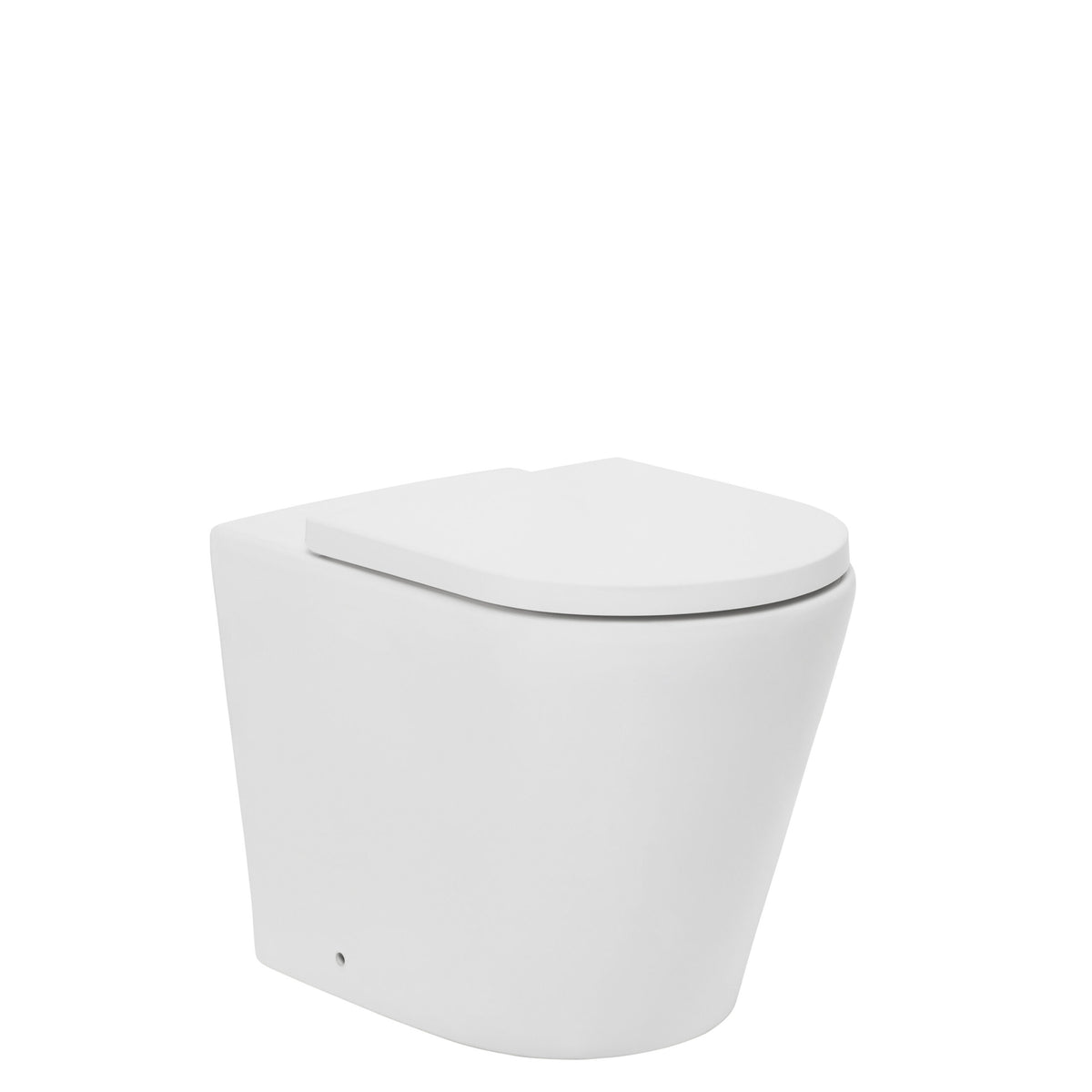 Johnson Suisse Venezia Wall Faced Tornado Toilet Pan with Seat